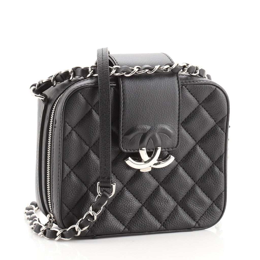 CC Box Camera Bag Quilted Lambskin Mini