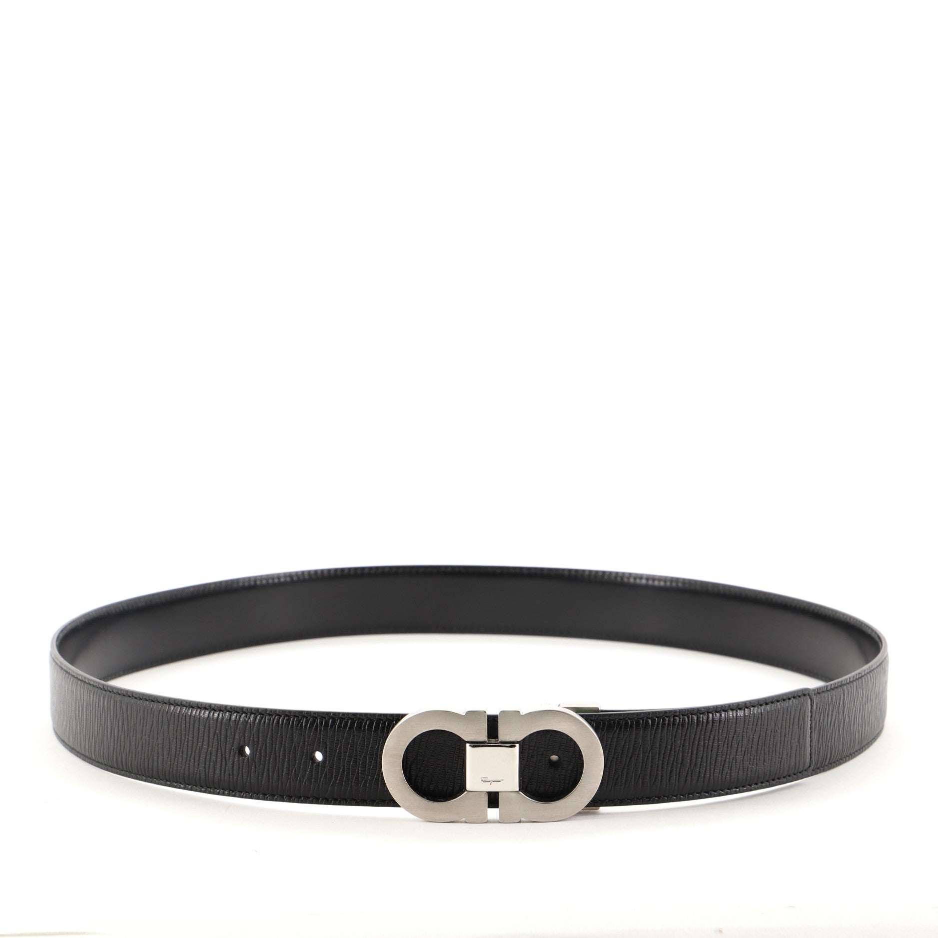 Gancini Belt Leather Medium