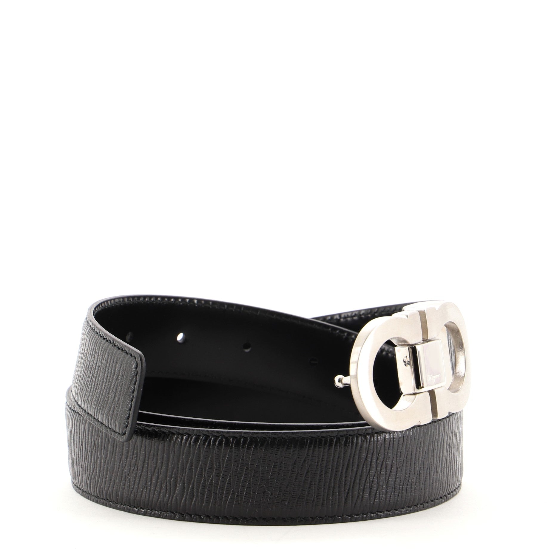 Gancini Belt Leather Medium