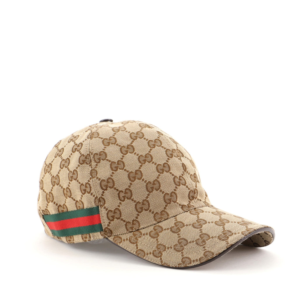 Web Baseball Cap GG Canvas Large