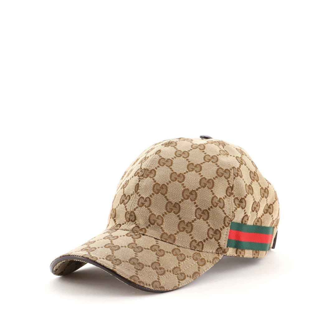 Web Baseball Cap GG Canvas Large