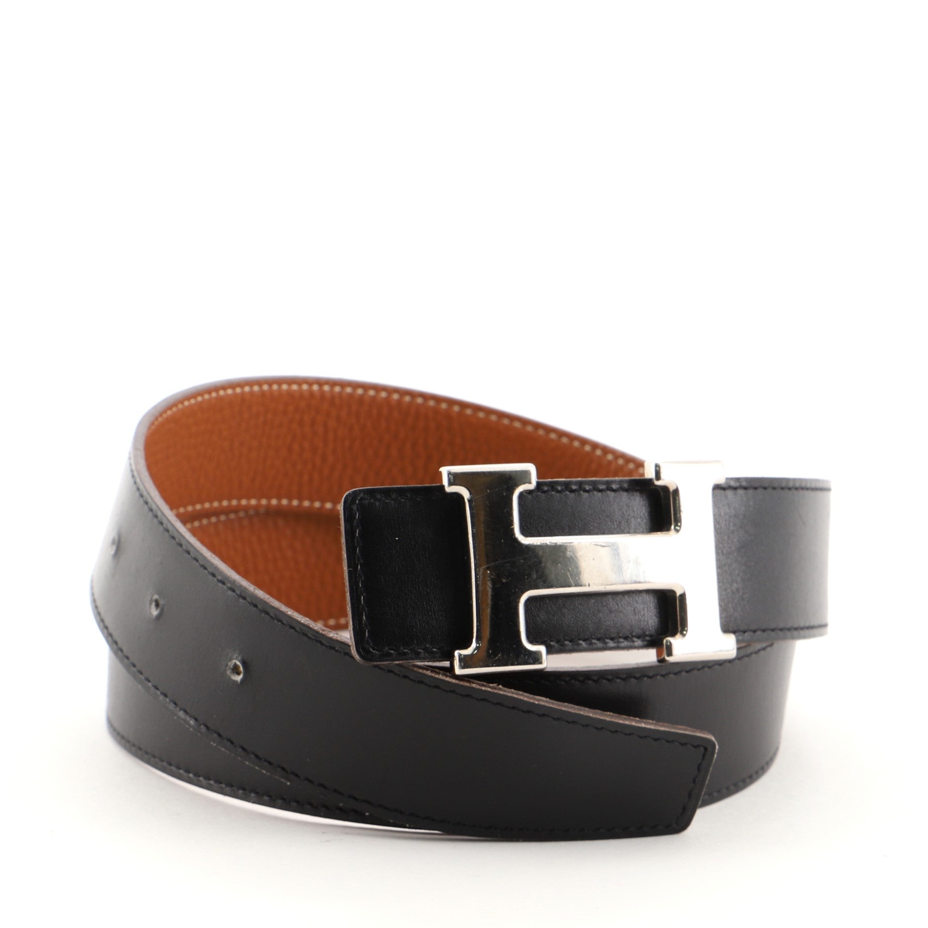Constance Reversible Belt Leather Medium 85