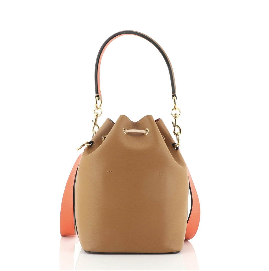 Mon Tresor Bucket Bag Perforated Leather Mini