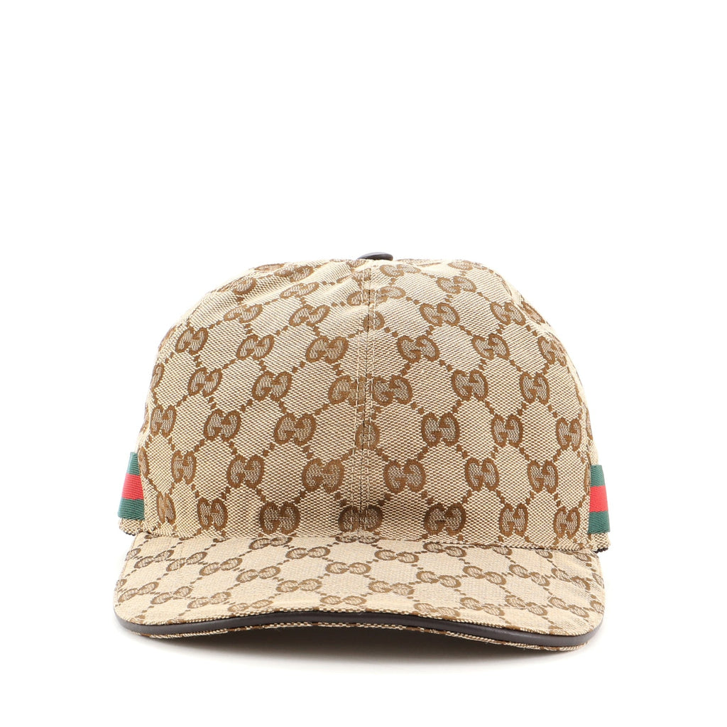 Web Baseball Cap GG Canvas Medium