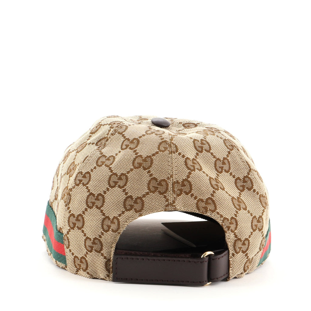 Web Baseball Cap GG Canvas Medium