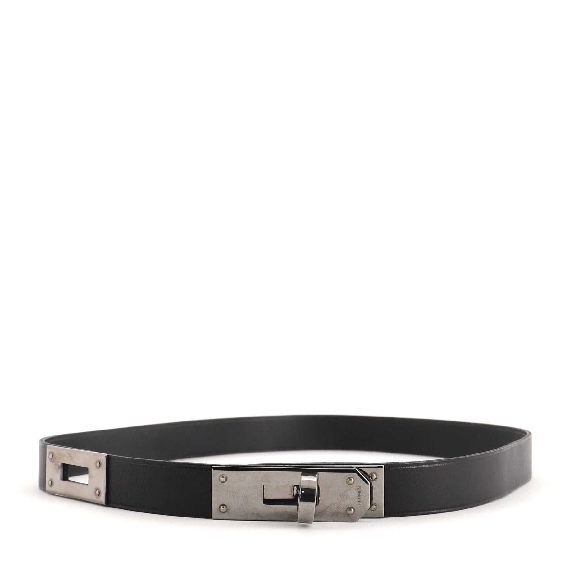 Kelly Choker Necklace Leather and Metal