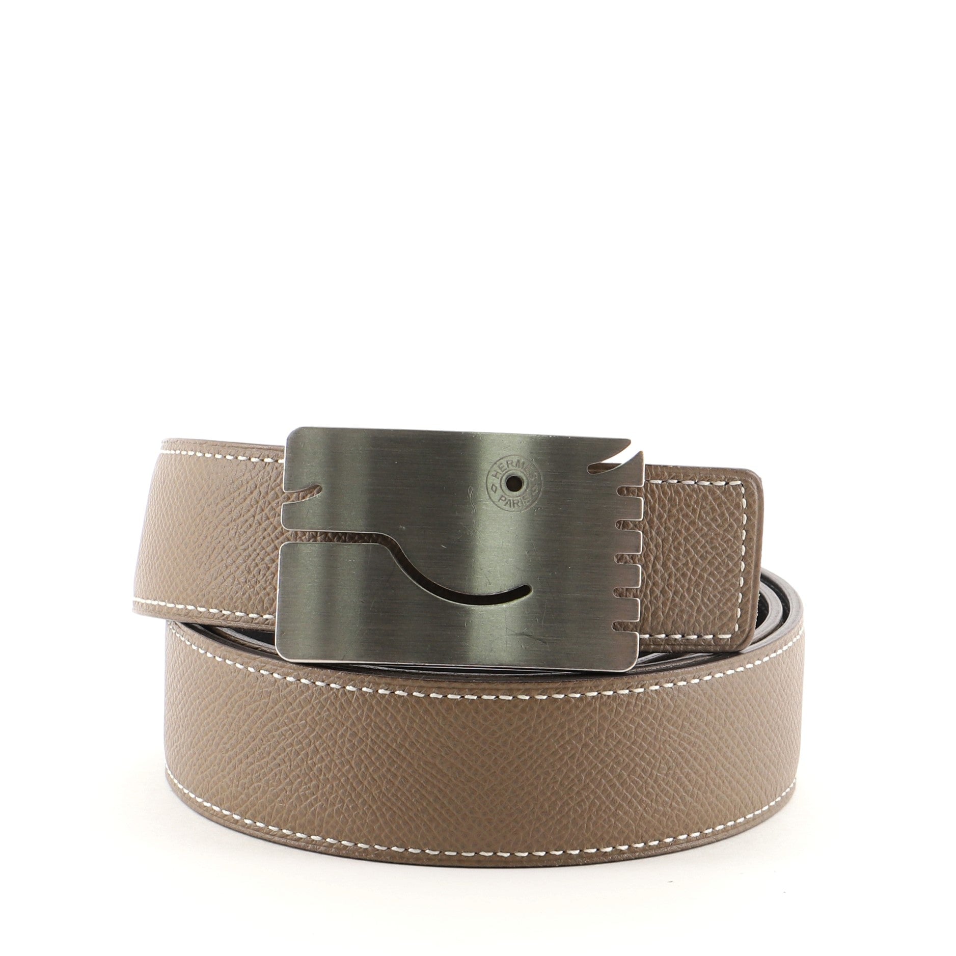 A Cheval Reversible Belt Leather Thin 95