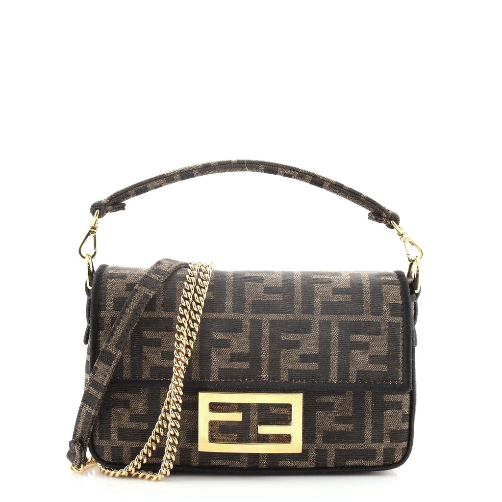 Baguette NM Bag Zucca Canvas Mini