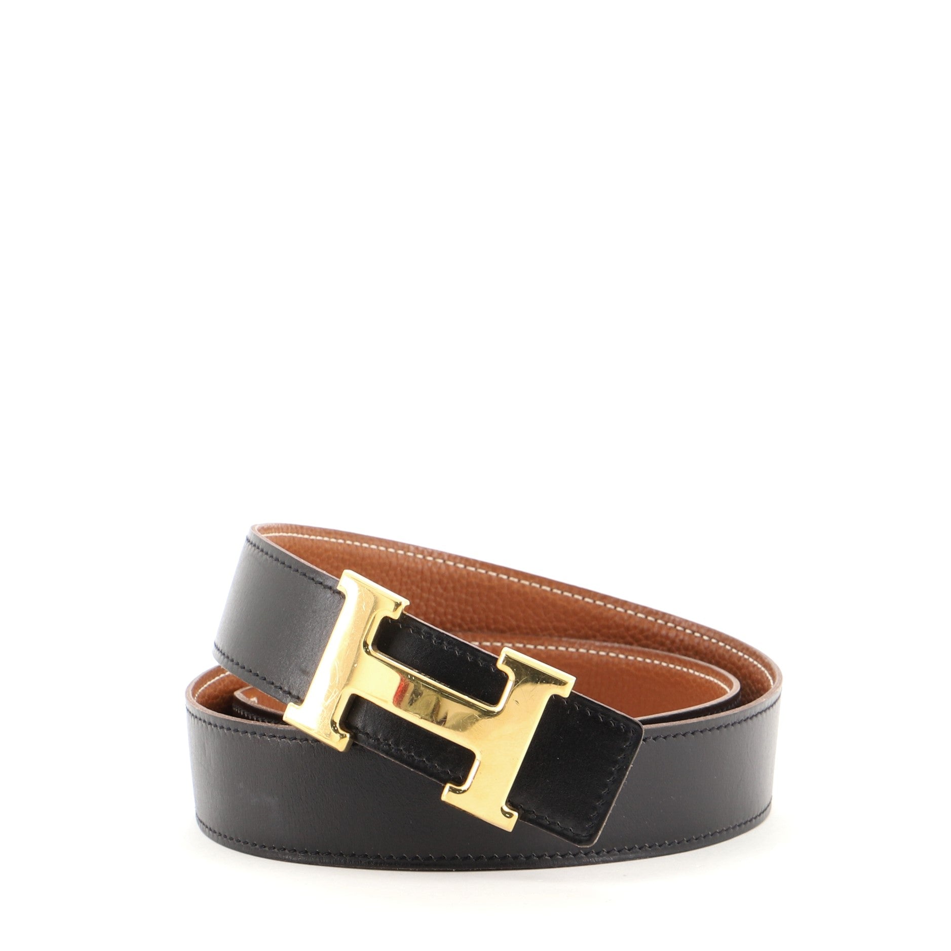 Constance Reversible Belt Leather Medium 85