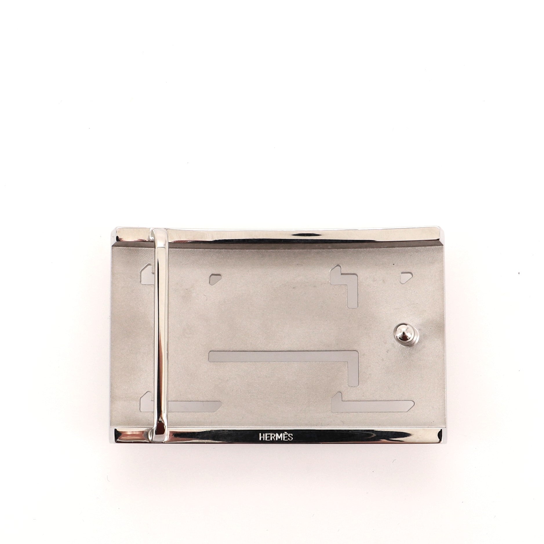 Lucky H Belt Buckle Metal 5