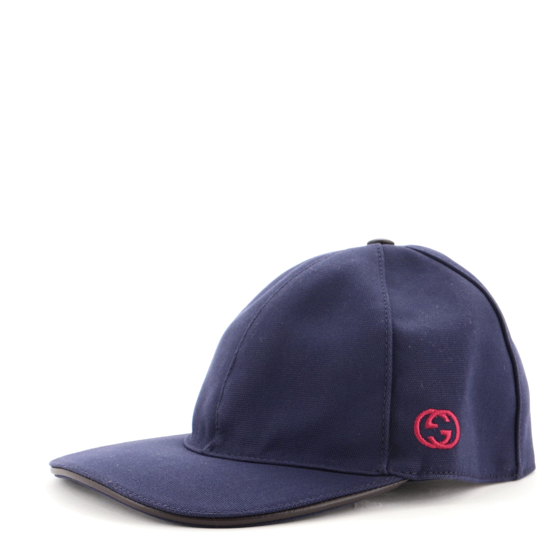 Interlocking GG Baseball Cap Canvas Large