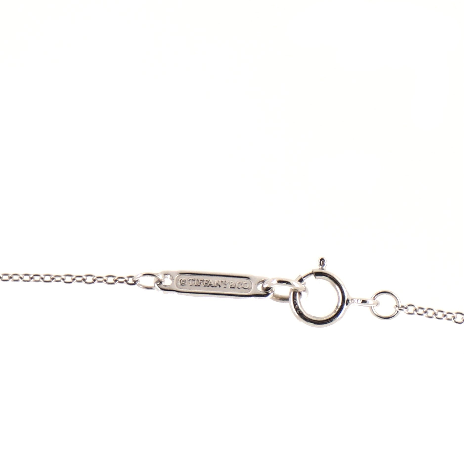 Atlas Circle Pendant Necklace 18K White Gold with Diamonds Medium .25CT
