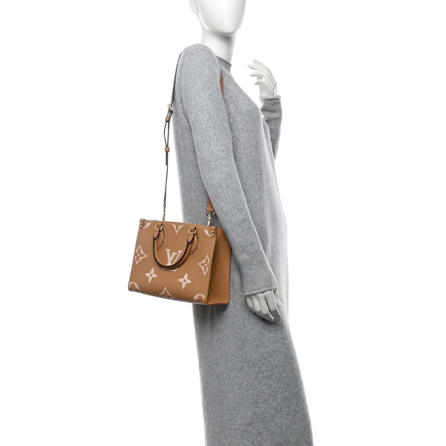 Empreinte Monogram Giant Onthego PM Arizona Creme