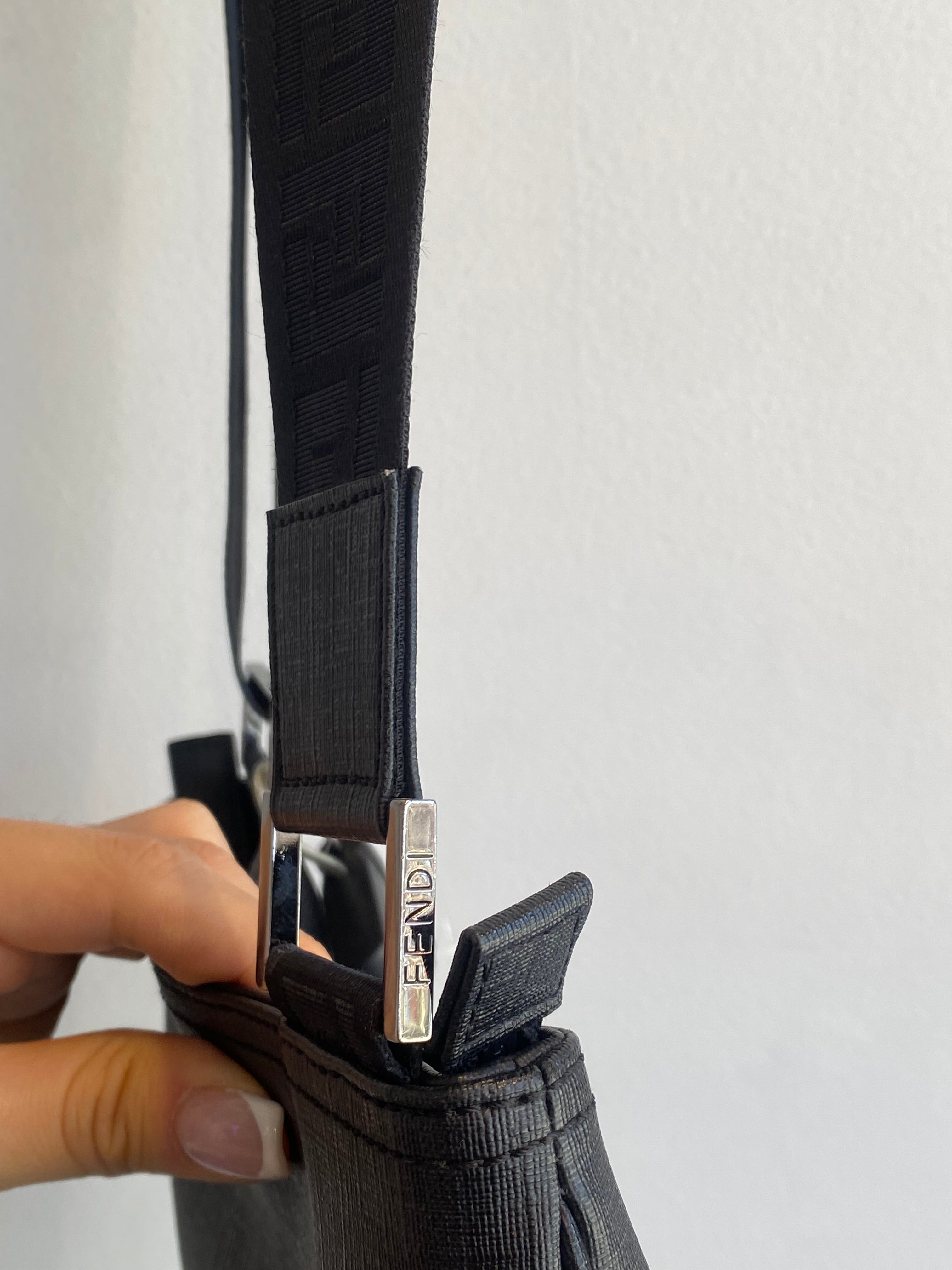 Fendi Zucca Messenger Bag