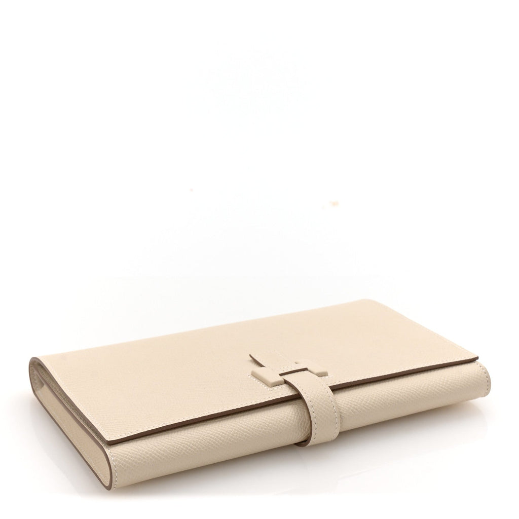 Epsom New H Passant Toutenmain Wallet Craie