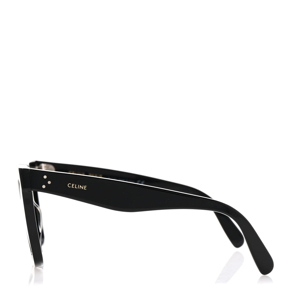 Acetate Polarized Oversized Sunglasses CL4055IN Black