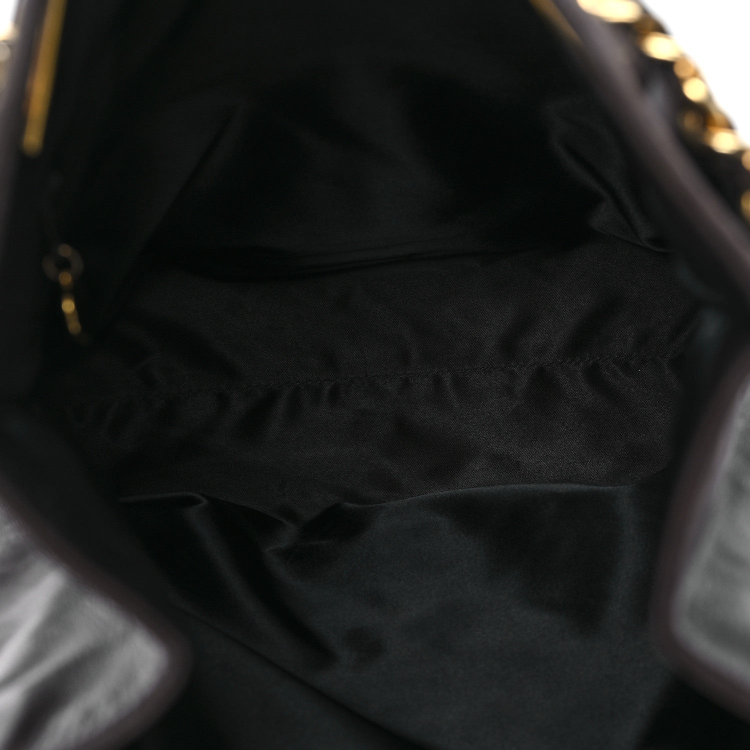 Lambskin CC Shoulder Bag Brown