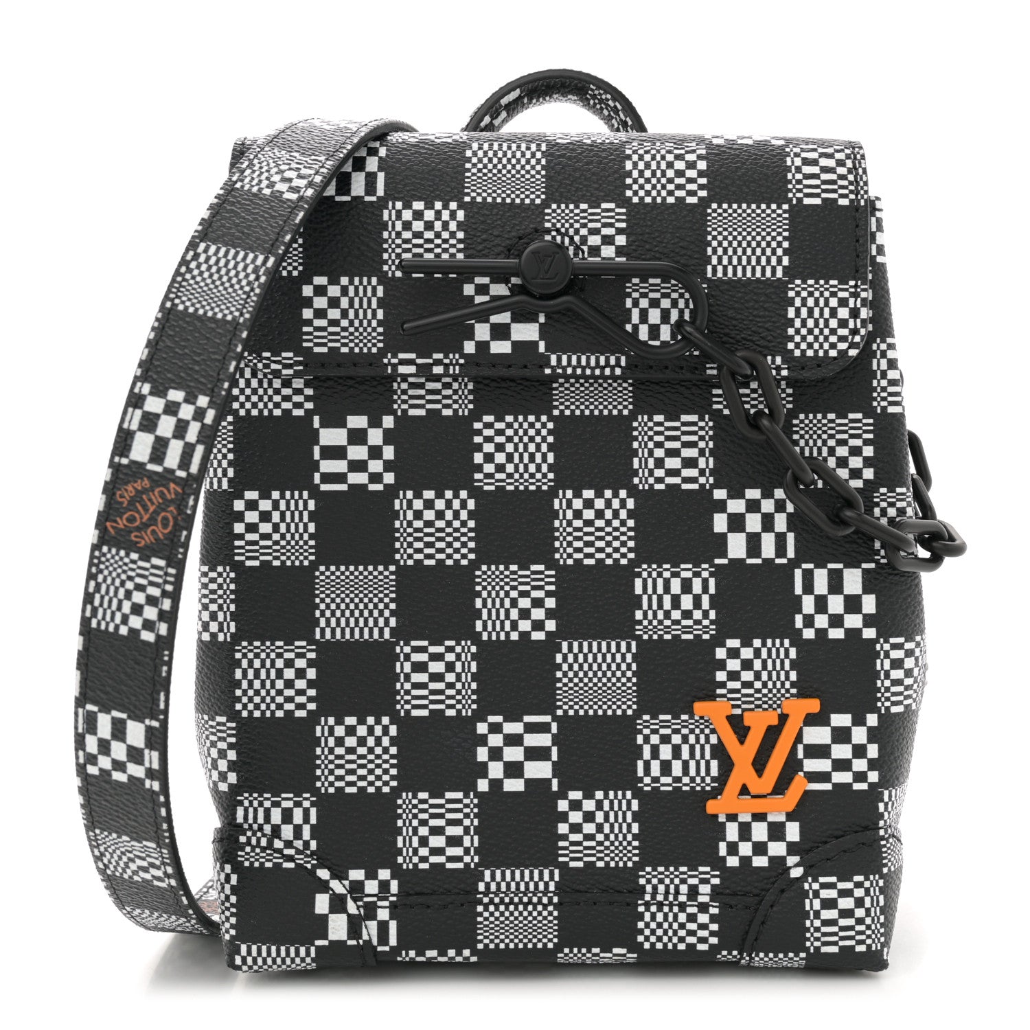 Damier Distorted Steamer XS