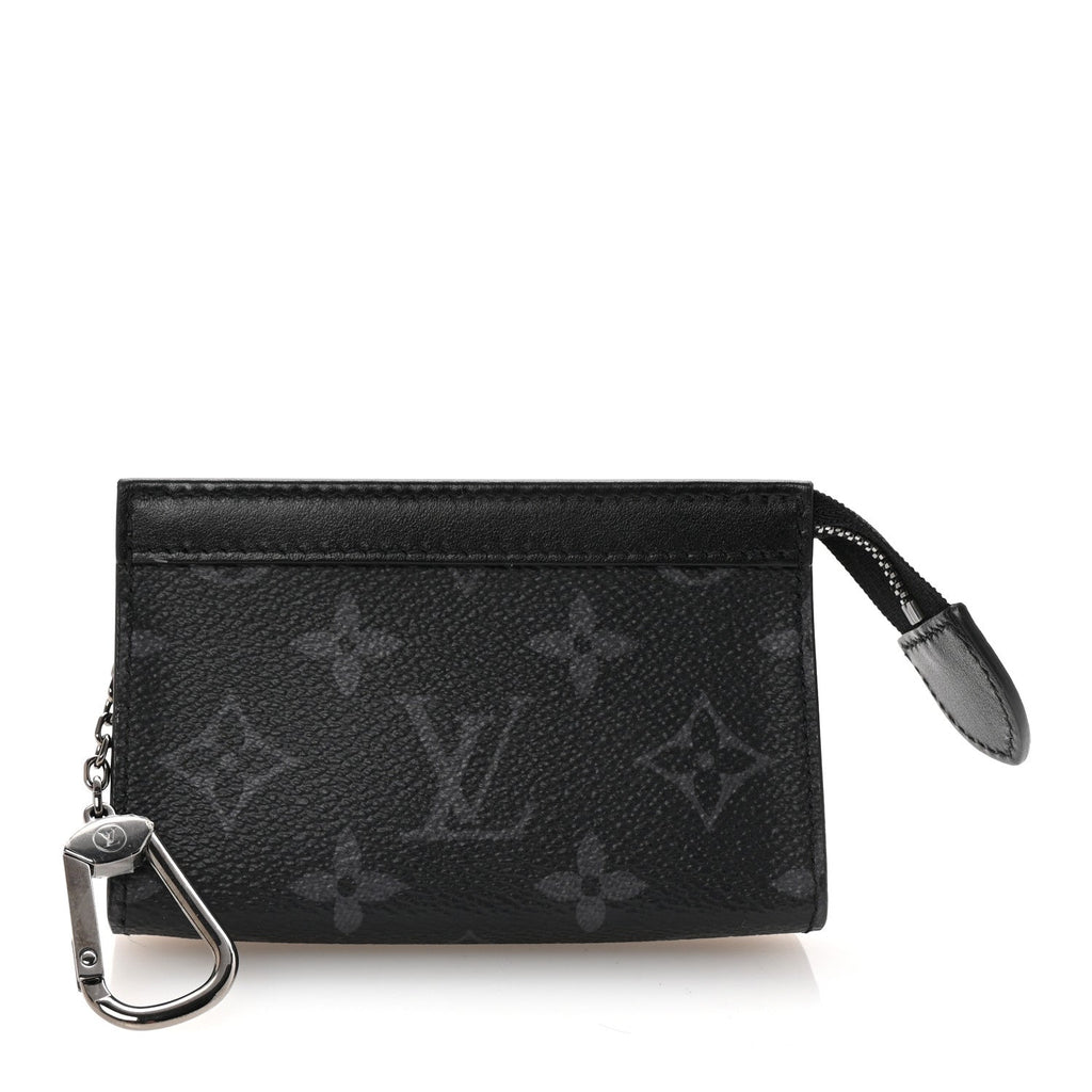 Monogram Eclipse Key Pouch Voyage