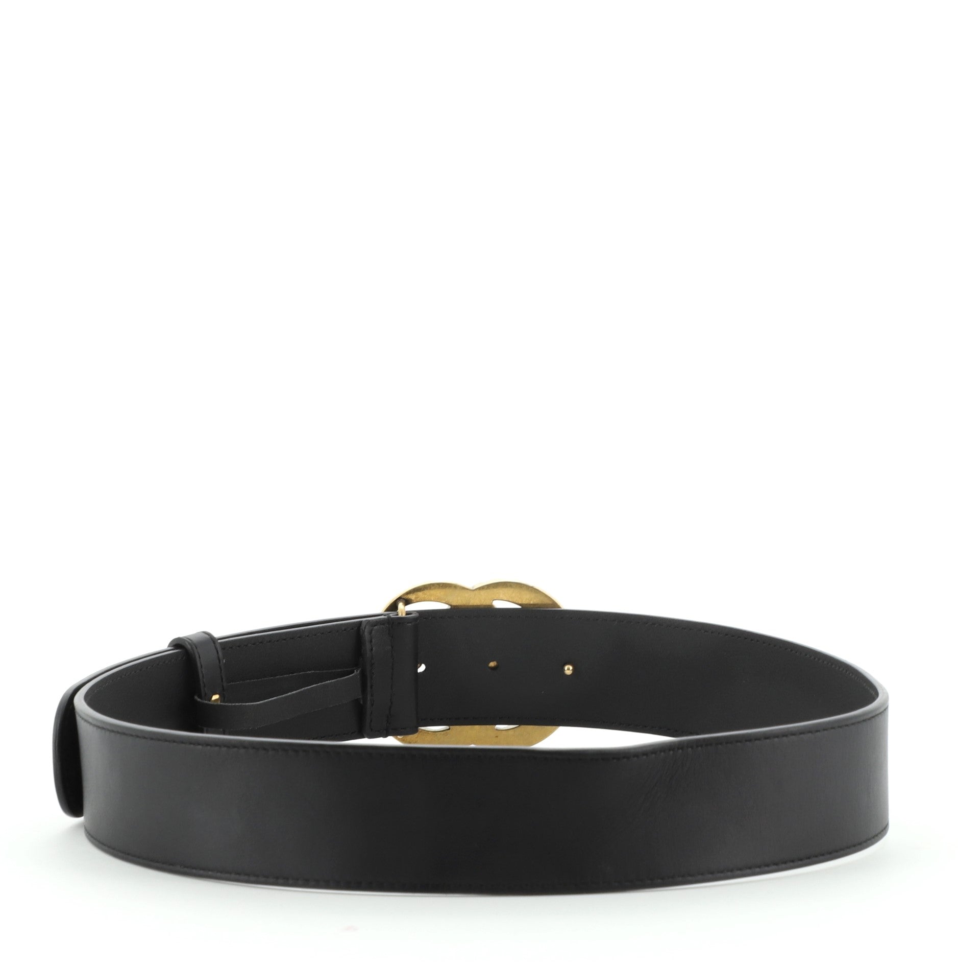 Pearly GG Marmont Belt Leather Wide 75