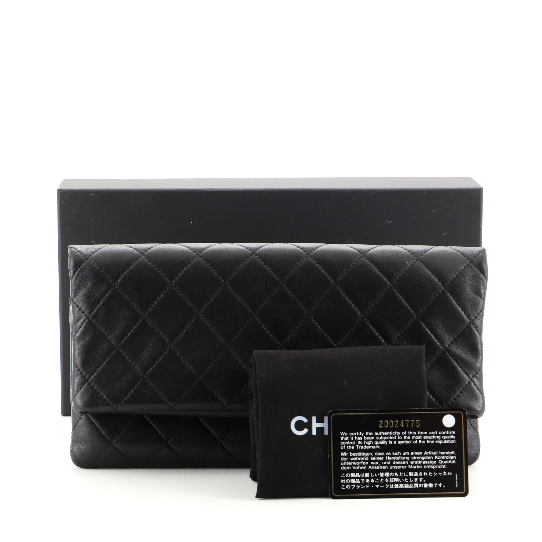 Beauty CC Clutch Quilted Caviar