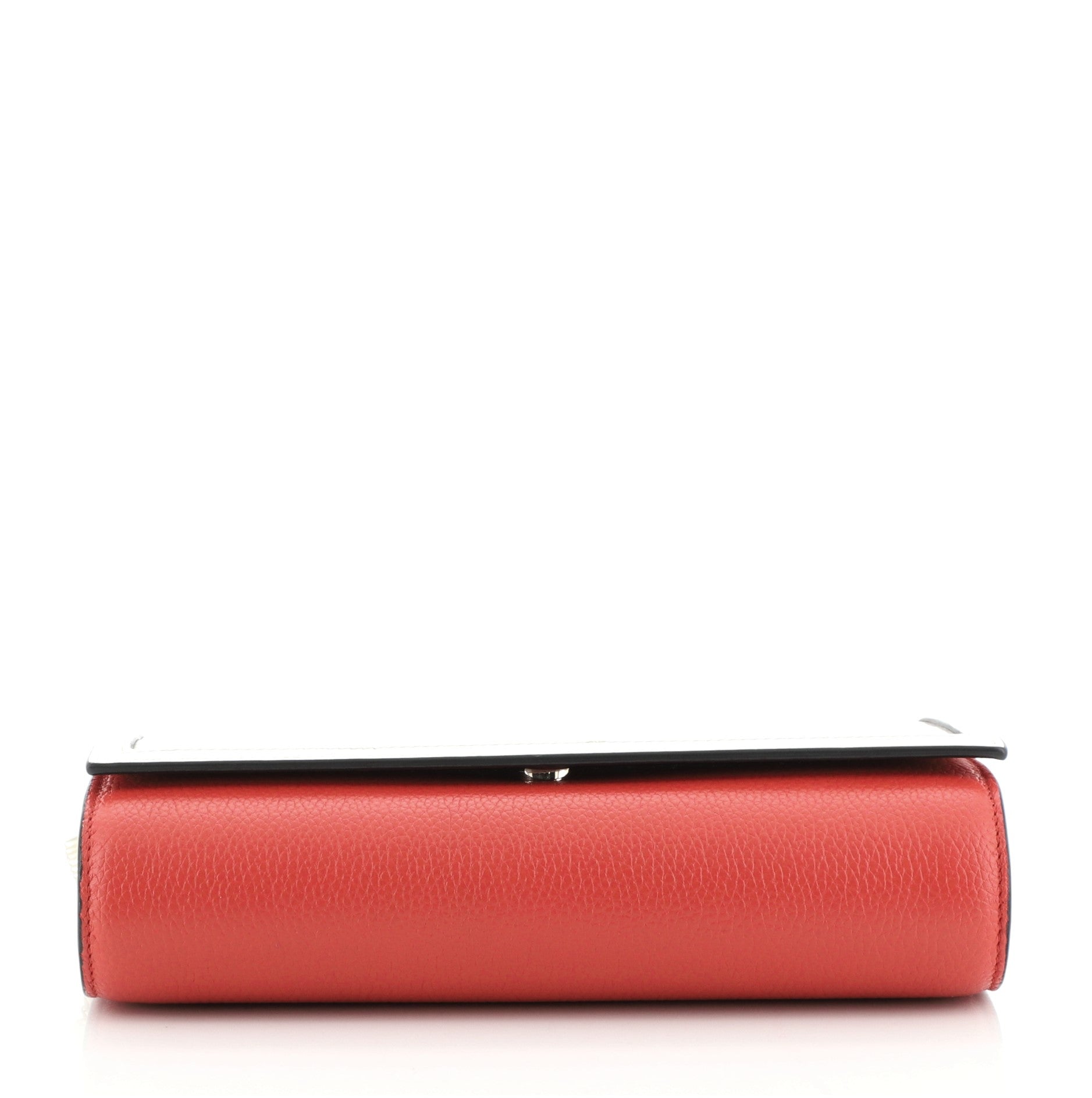 Paloma Clutch Printed PVC and Leather