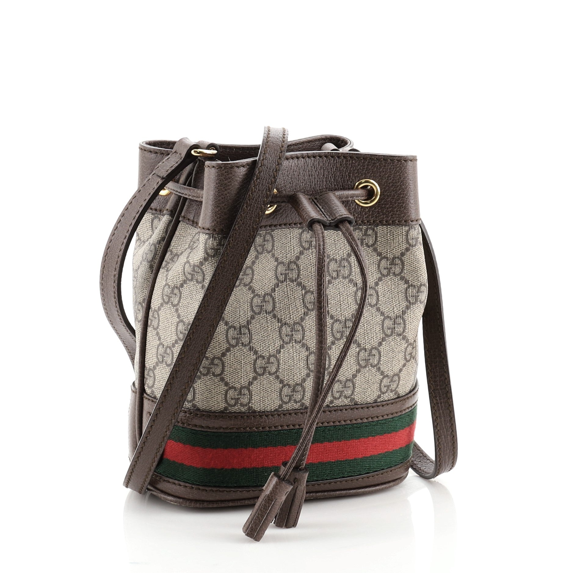 Ophidia Bucket Bag GG Coated Canvas Mini