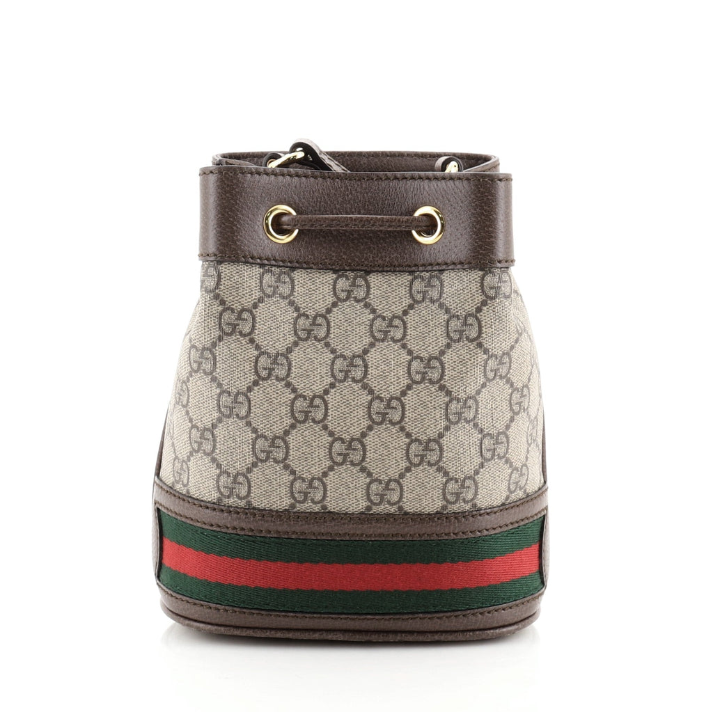 Ophidia Bucket Bag GG Coated Canvas Mini