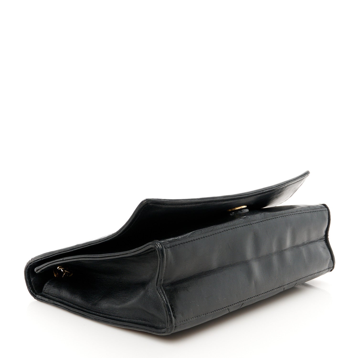 Lambskin Diamond CC Flap Black