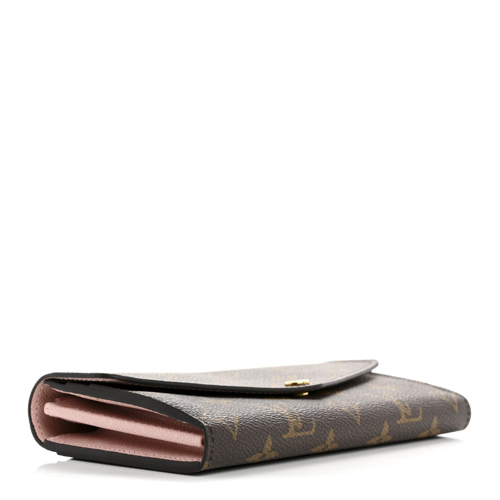 Monogram Sarah Wallet NM Rose Ballerine