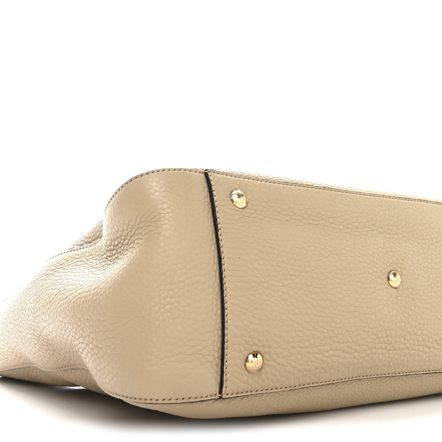 Cuoio Romano Selleria Medium FF Tote Miele Scuro