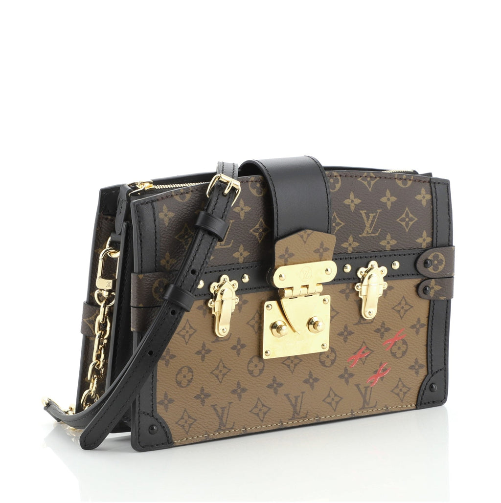 Trunk Clutch Reverse Monogram Canvas