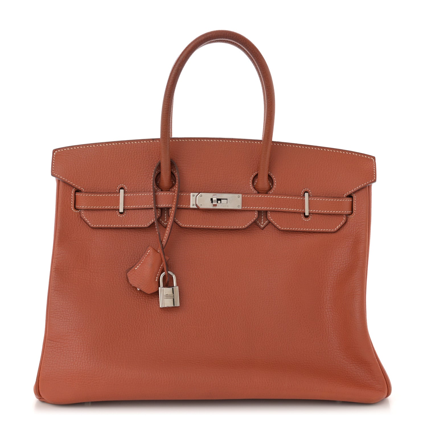 Vache Liegee Birkin 35 Brique