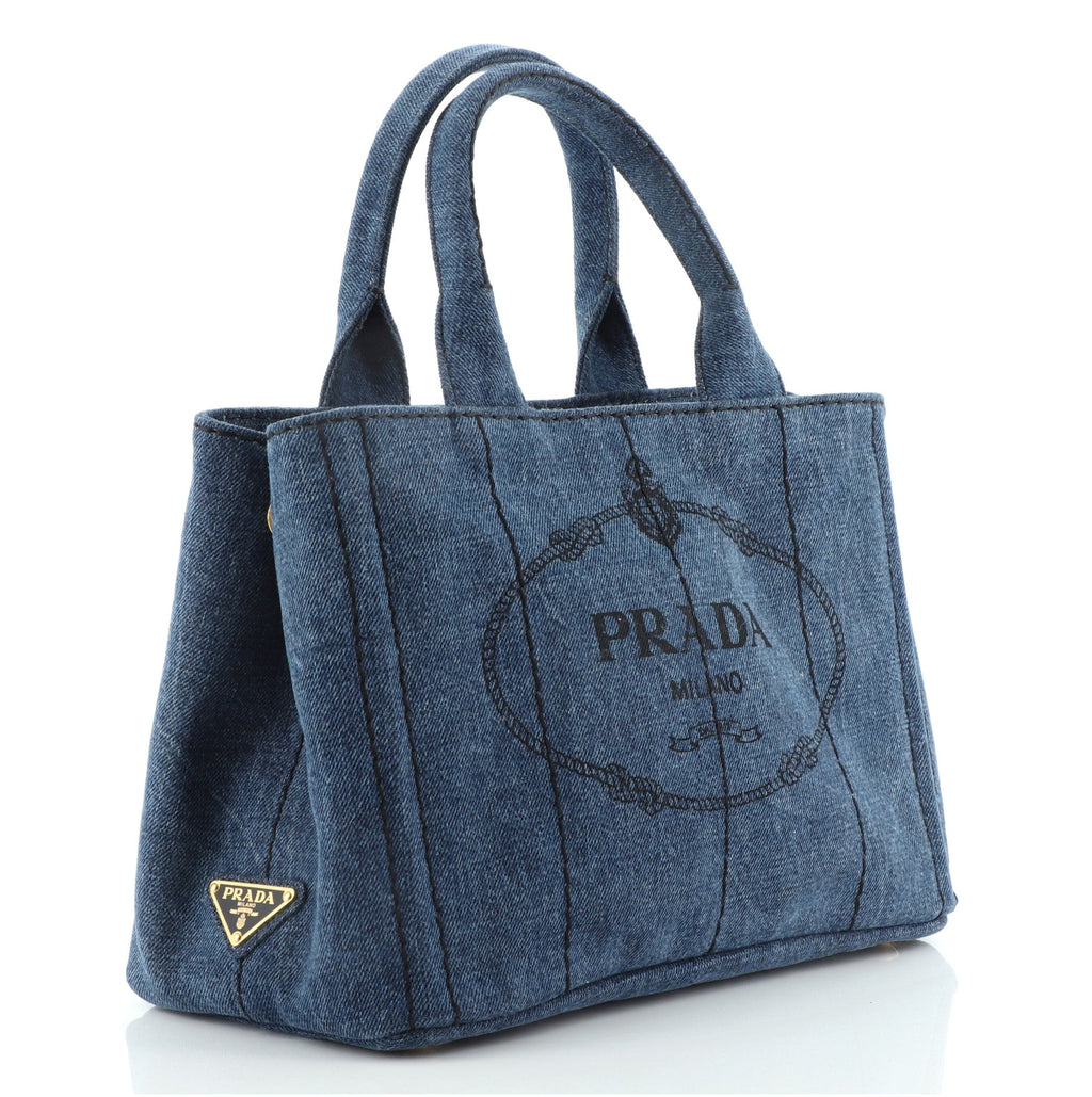Canapa Convertible Tote Denim Mini