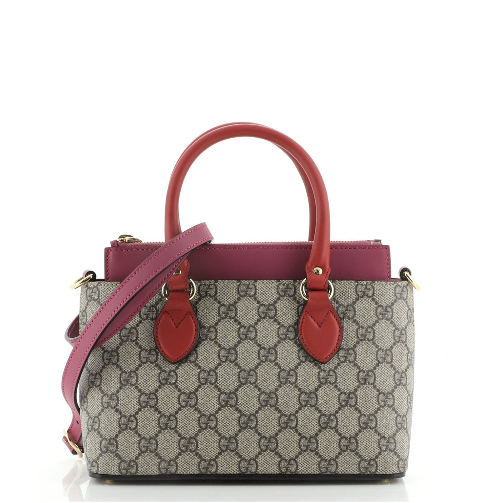 Linea A Convertible Tote GG Coated Canvas Mini