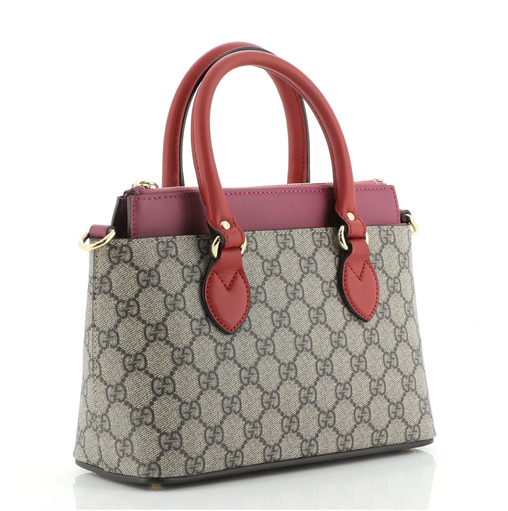 Linea A Convertible Tote GG Coated Canvas Mini