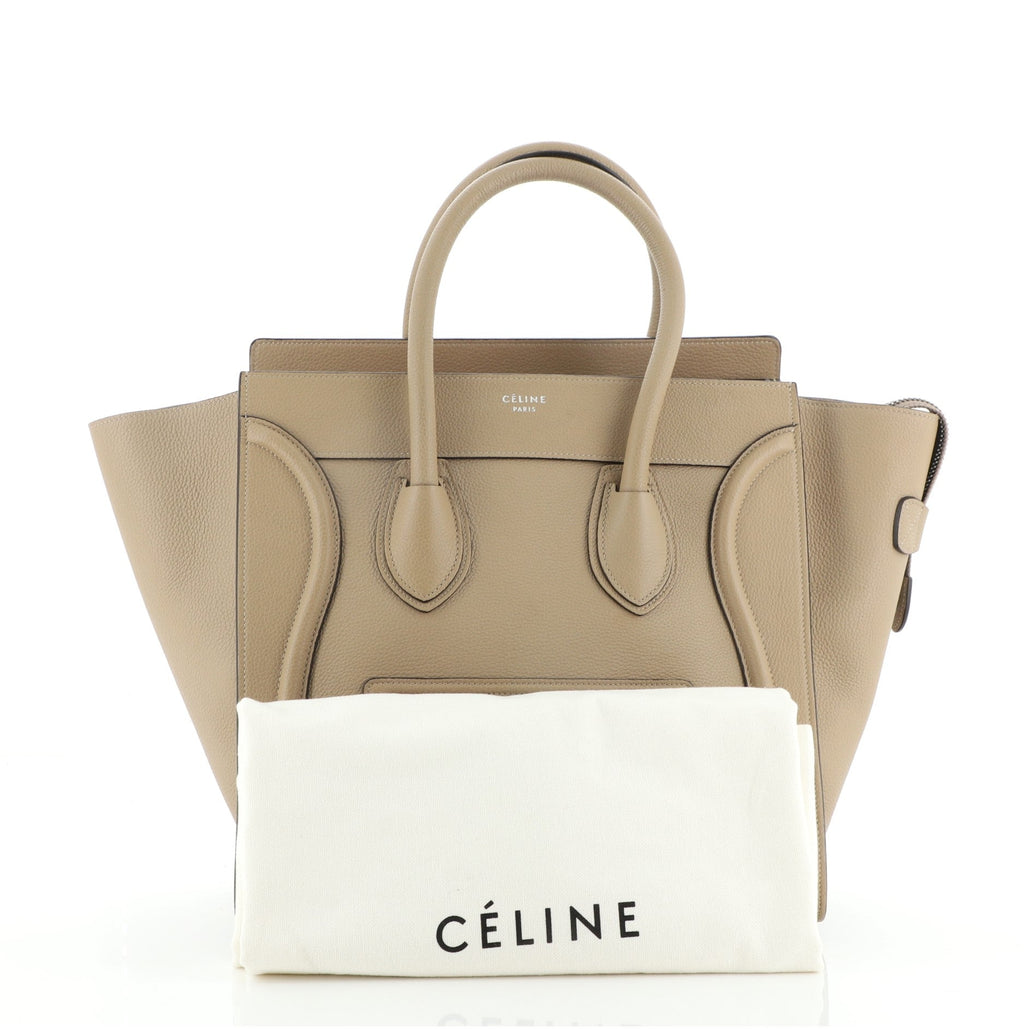 Luggage Bag Grainy Leather Mini