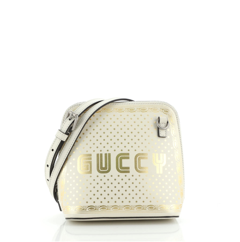 Dome Crossbody Bag Limited Edition Printed Leather Mini