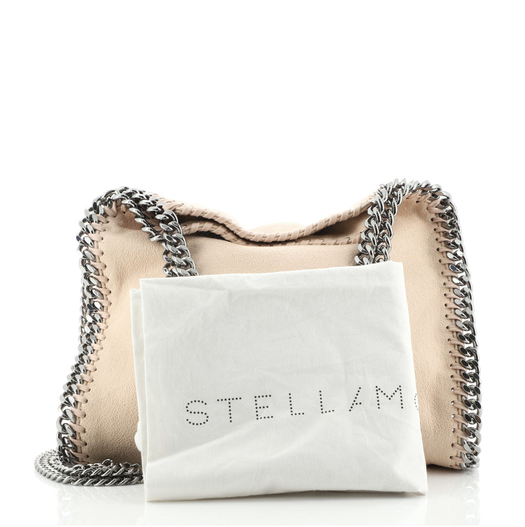 Falabella Fold Over Crossbody Bag Shaggy Deer Mini