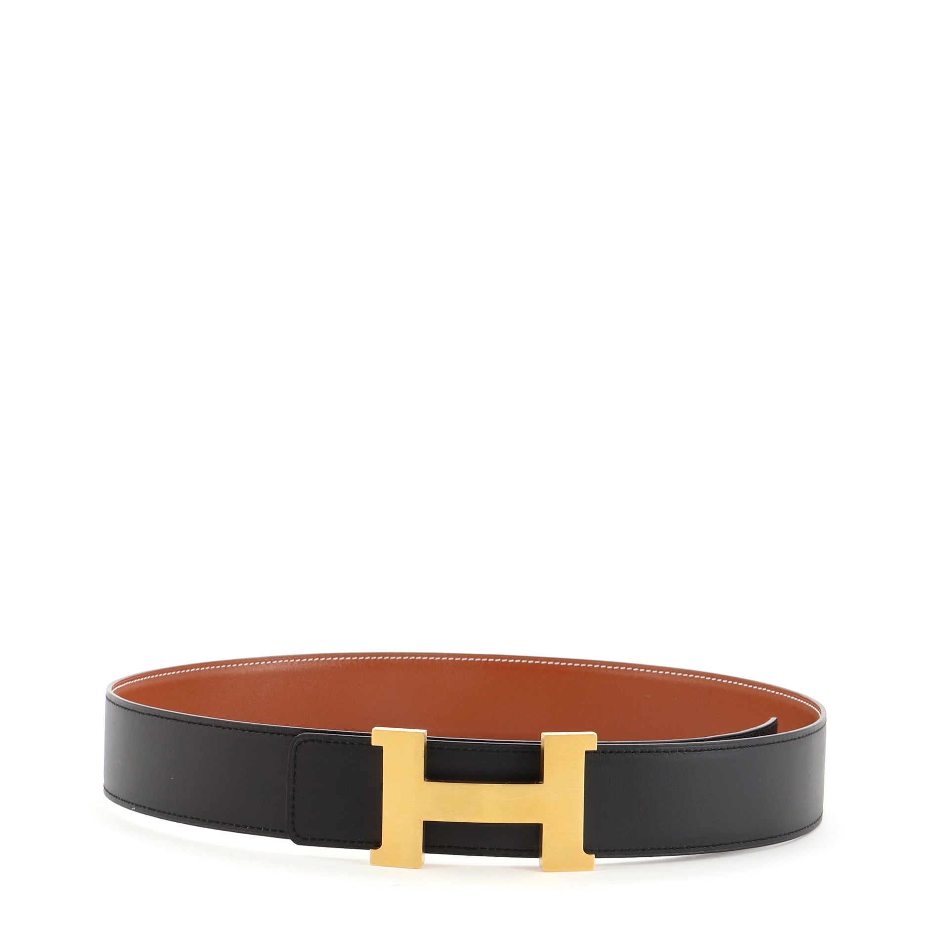 Constance Reversible Belt Leather Wide 90
