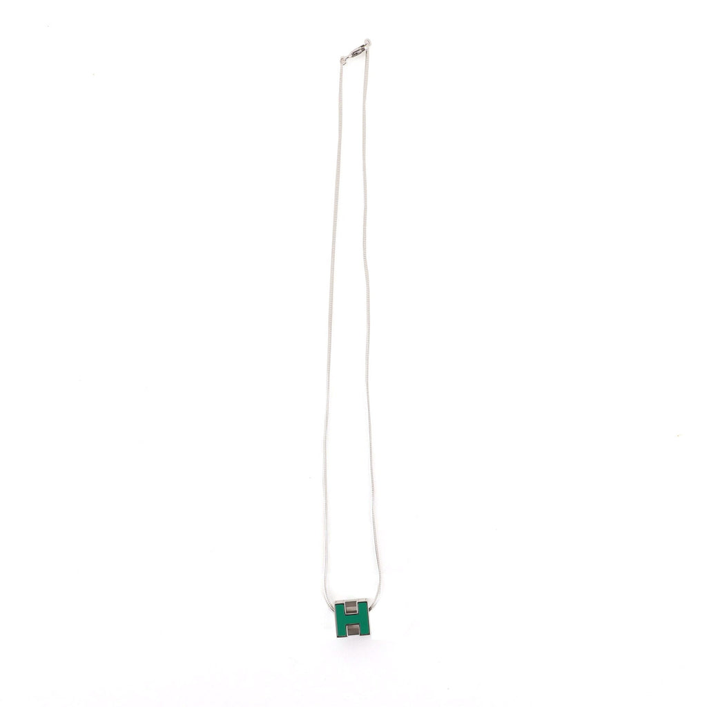 Cage d'H Necklace Plated Metal