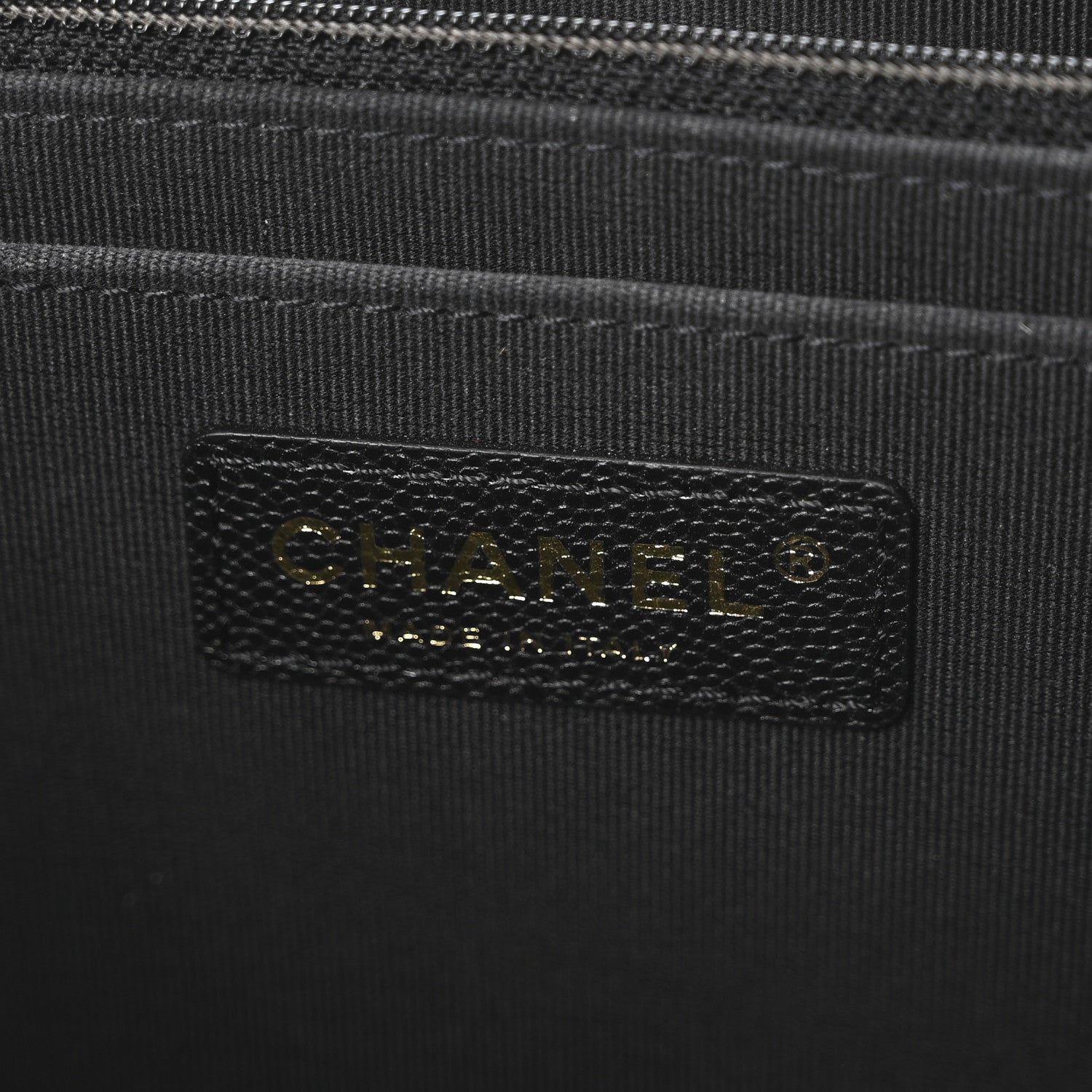 Caviar Quilted XXL Travel Flap Bag Black
