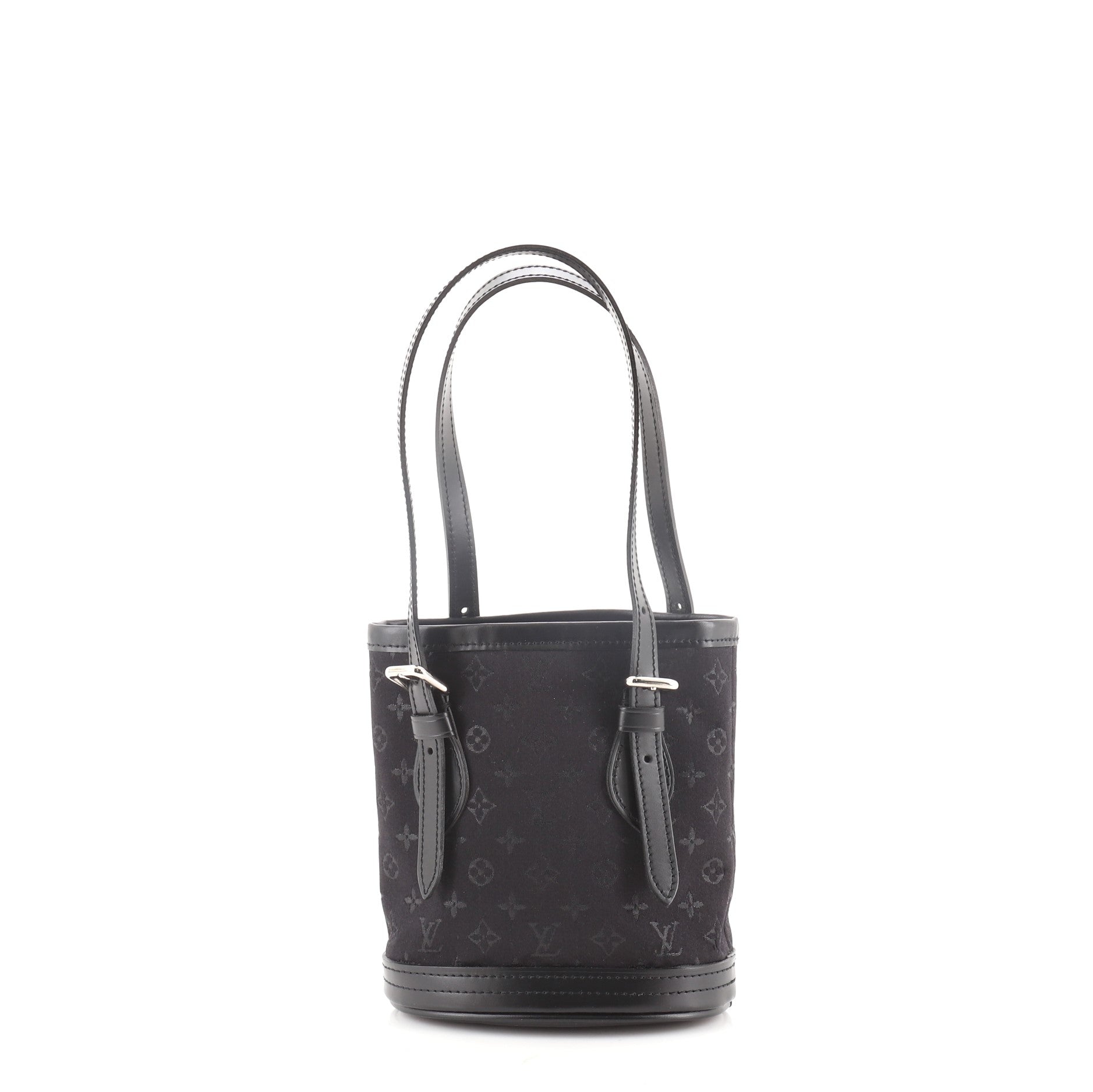 Bucket Bag Monogram Satin Mini