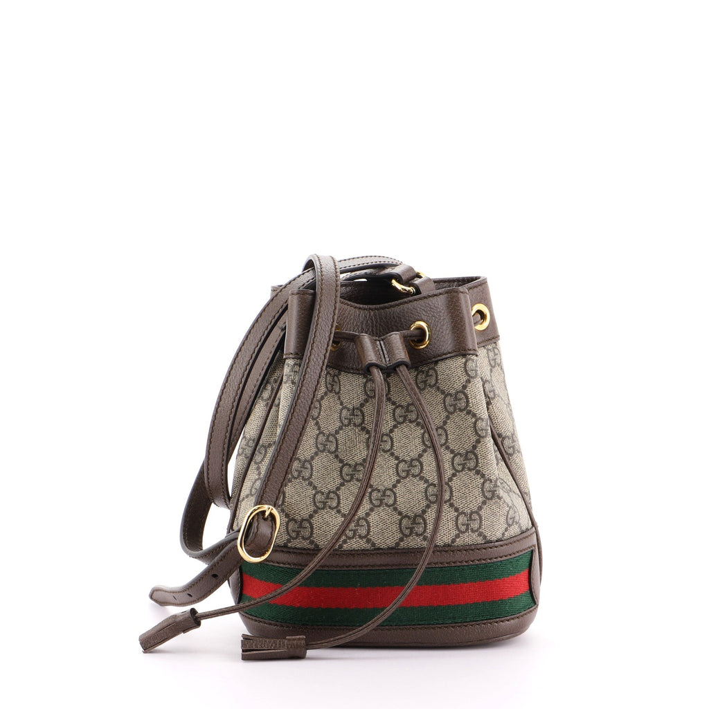 Ophidia Bucket Bag GG Coated Canvas Mini