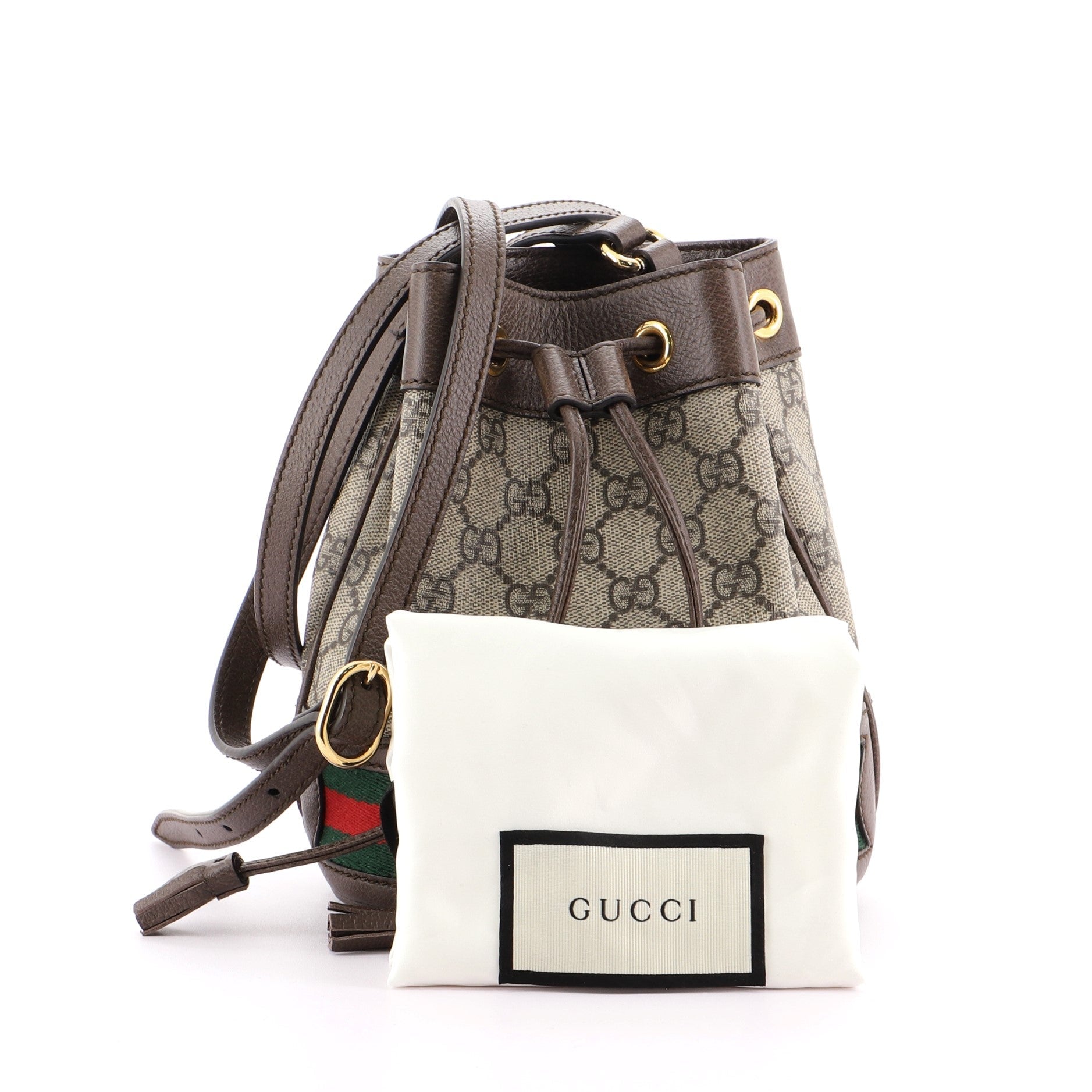Ophidia Bucket Bag GG Coated Canvas Mini