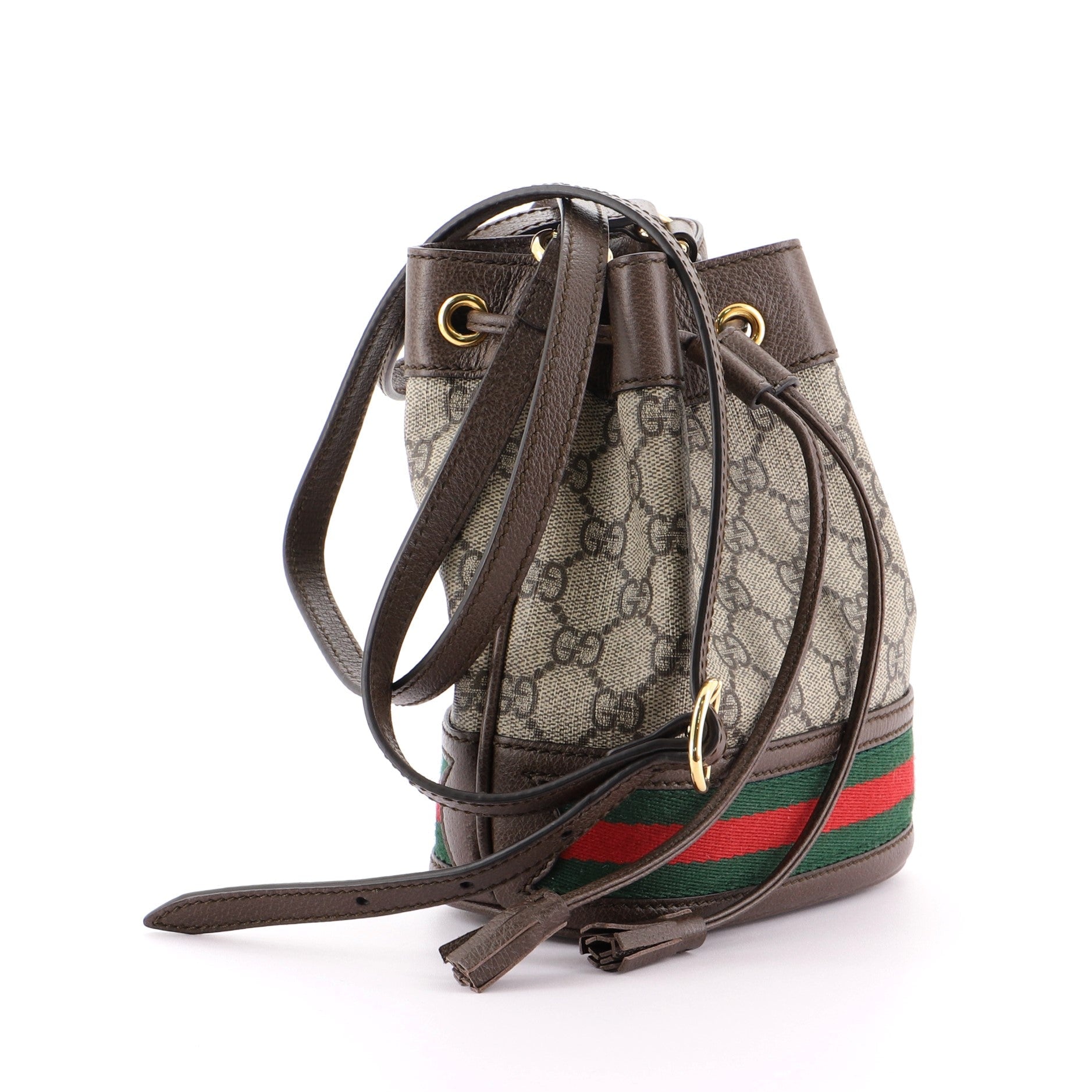 Ophidia Bucket Bag GG Coated Canvas Mini