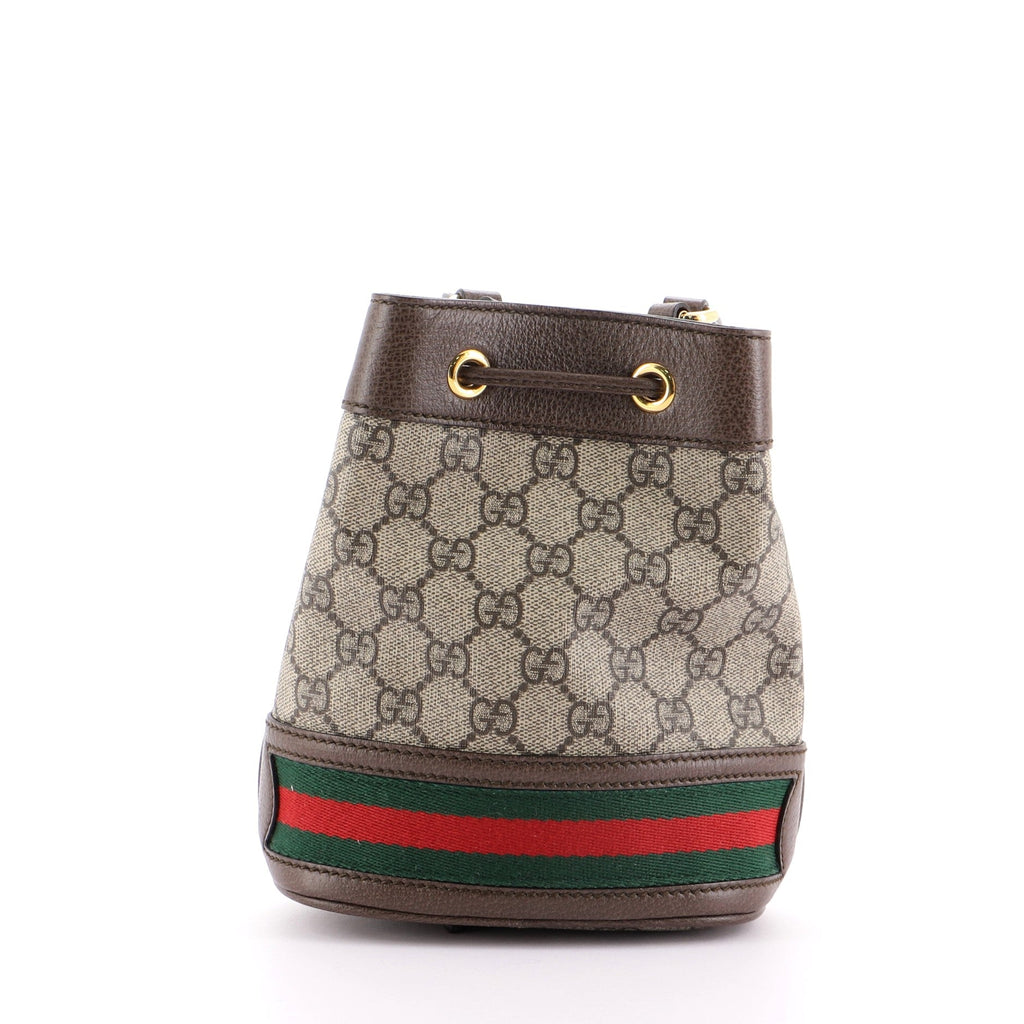 Ophidia Bucket Bag GG Coated Canvas Mini