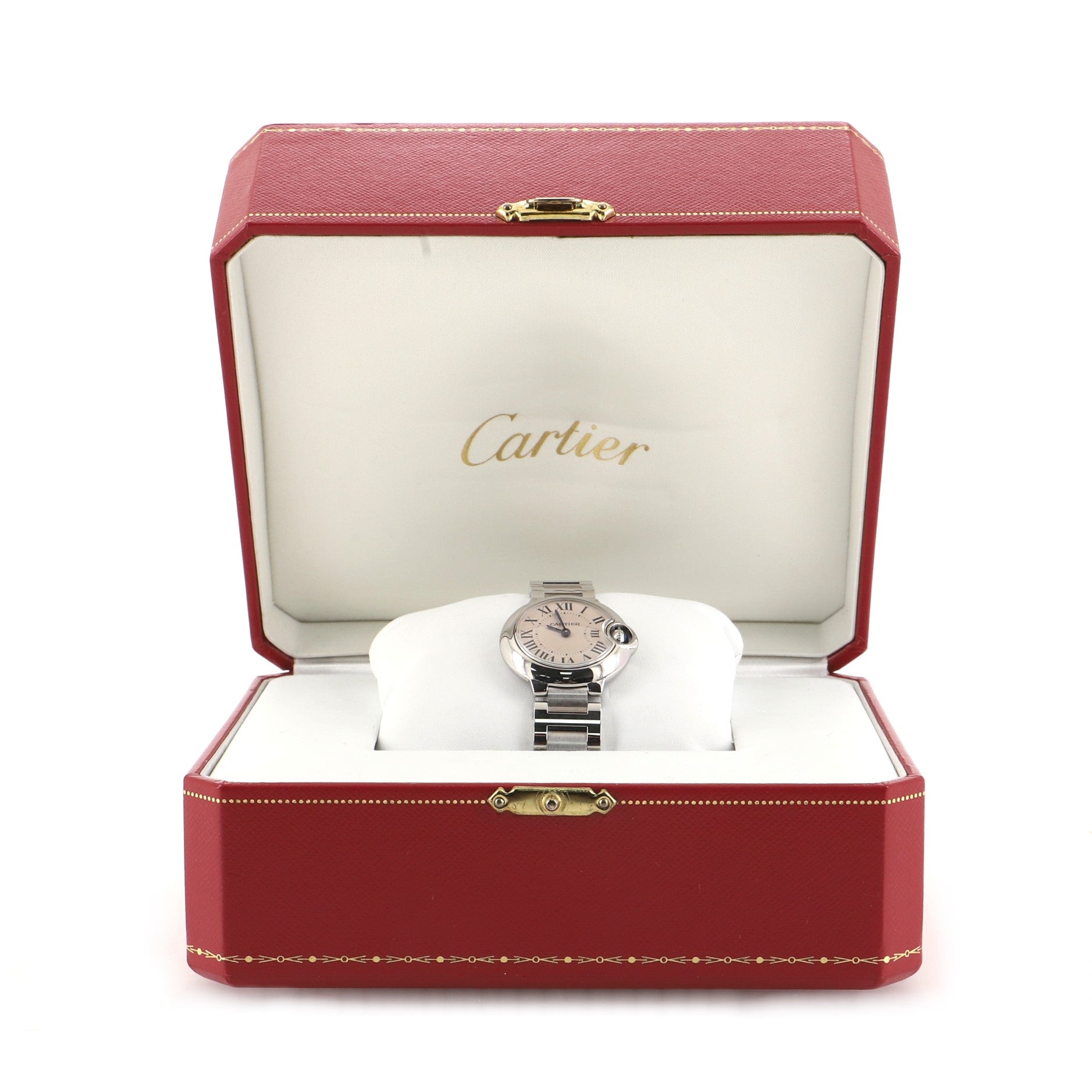Ballon Bleu de Cartier Quartz Watch Stainless Steel 28