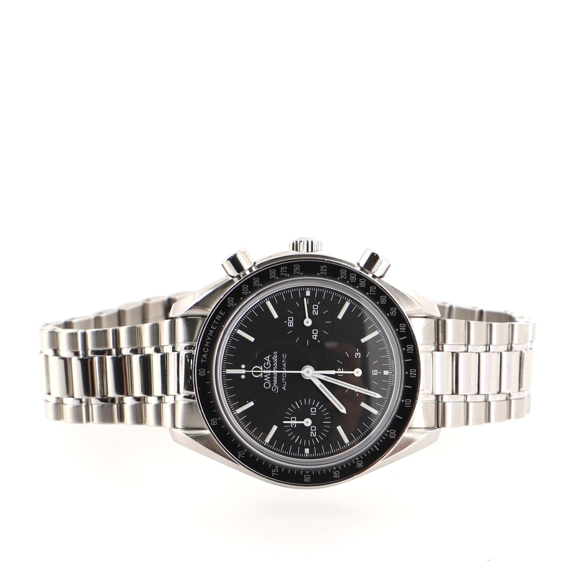Speedmaster Reduced Chronograph Automatic Watch Stainless Steel 37