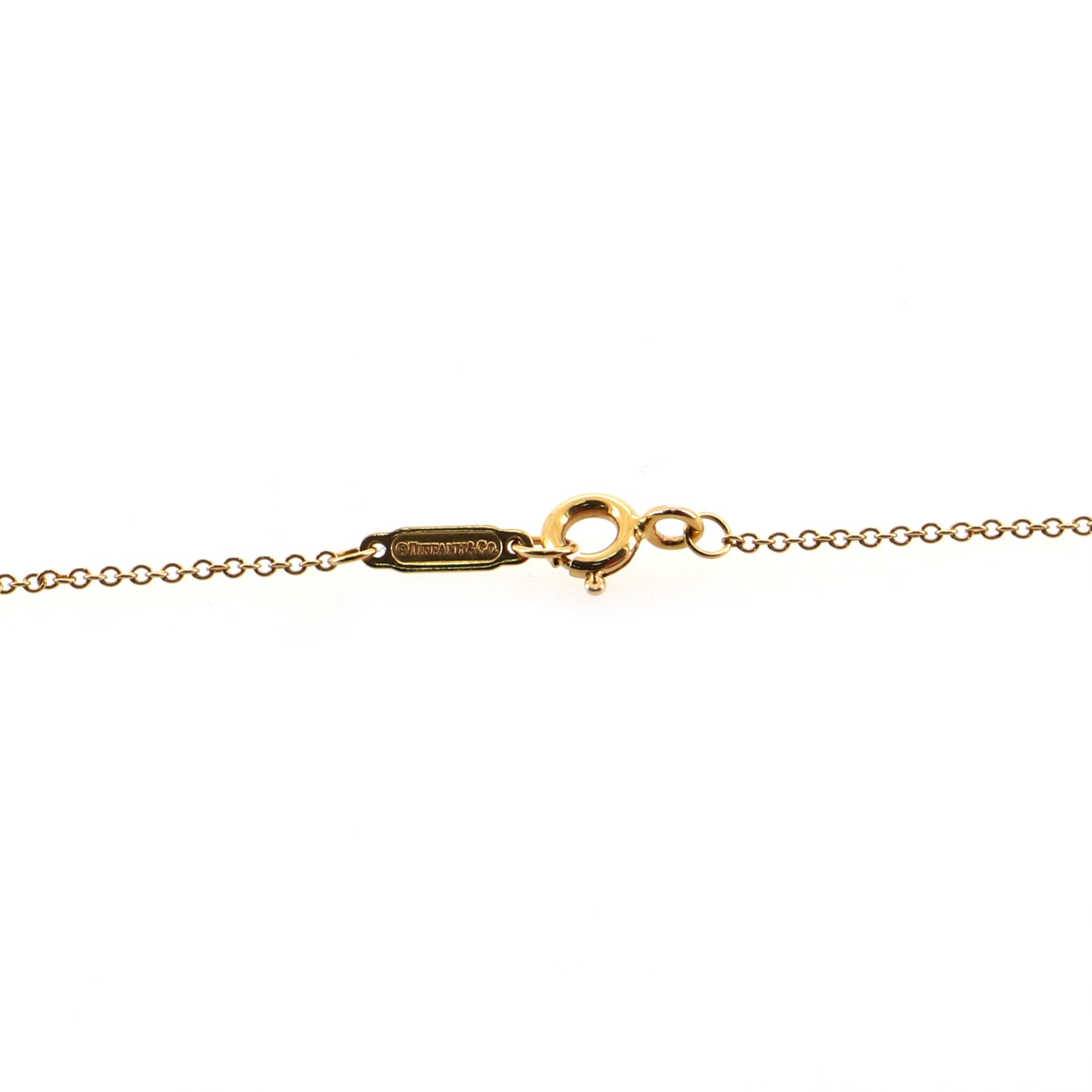Atlas Bar Pendant Necklace 18K Yellow Gold with Diamonds